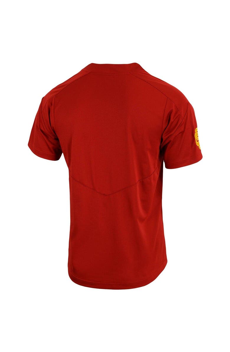 Nike Men's Nike Cardinal USC Trojans Replica Vapor Elite Two-Button Baseball Jersey, Alternate, color, Cardinal
