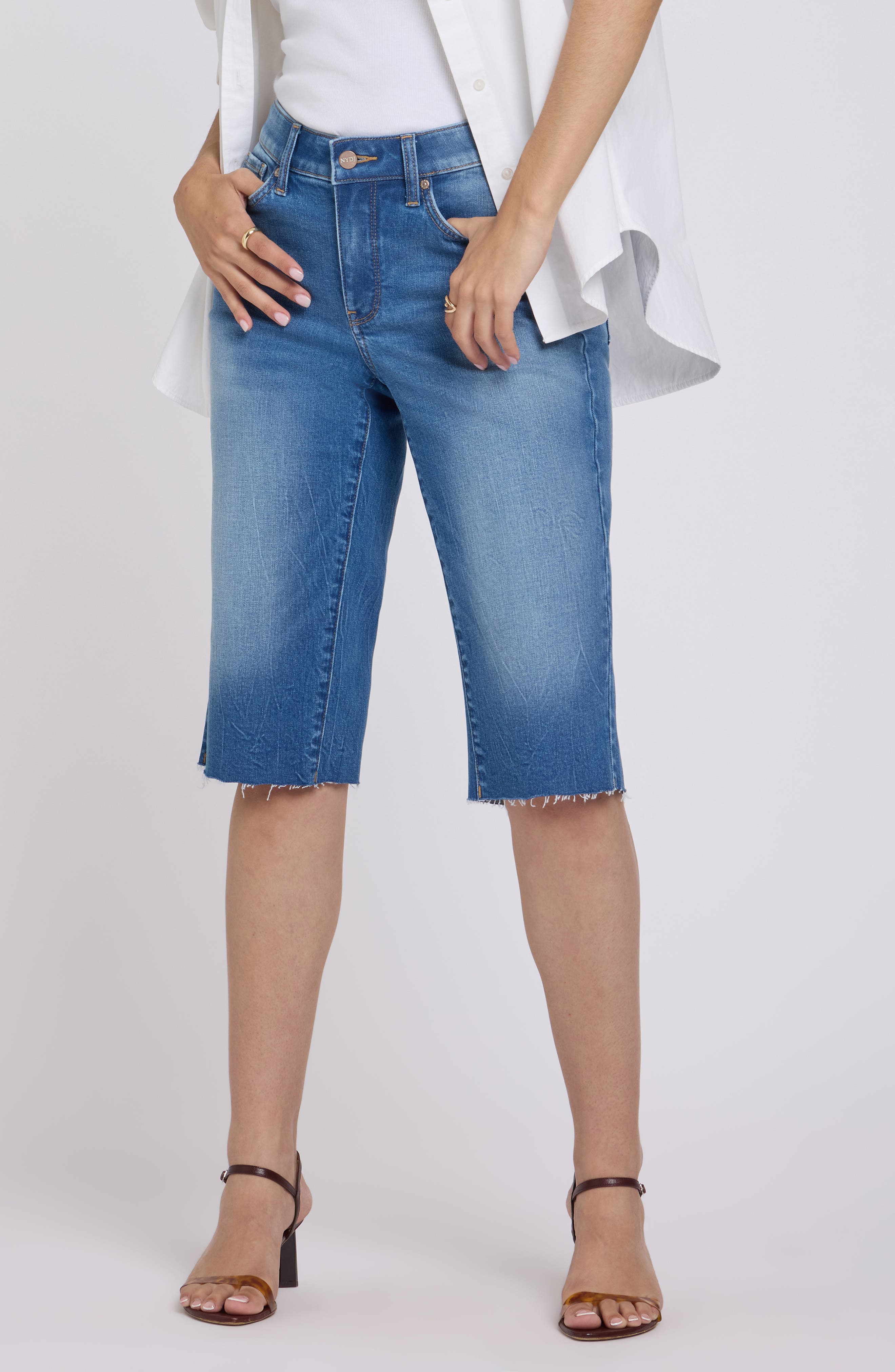 Kristie '80s Denim Bermuda Shorts - image 3
