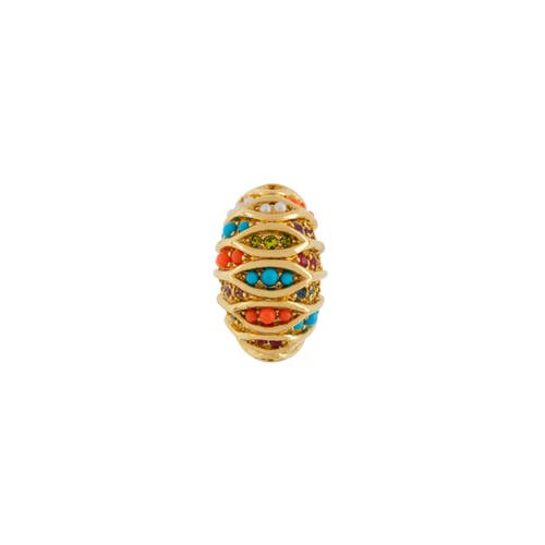 Susan Caplan 1980s Vintage D'orlan Colourful Ring