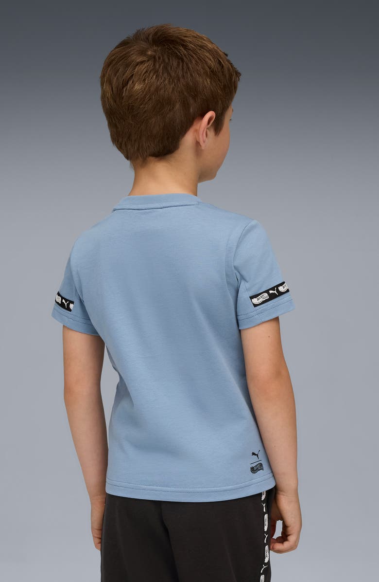PUMA x Hot Wheels Kids' Cotton Graphic T-Shirt, Alternate, color, Cool Blue