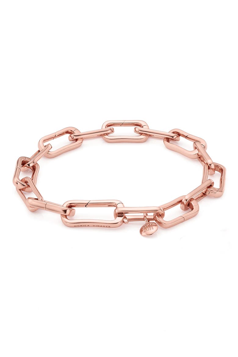 Alta Capture Charm Bracelet, Alternate, color, ROSE GOLD
