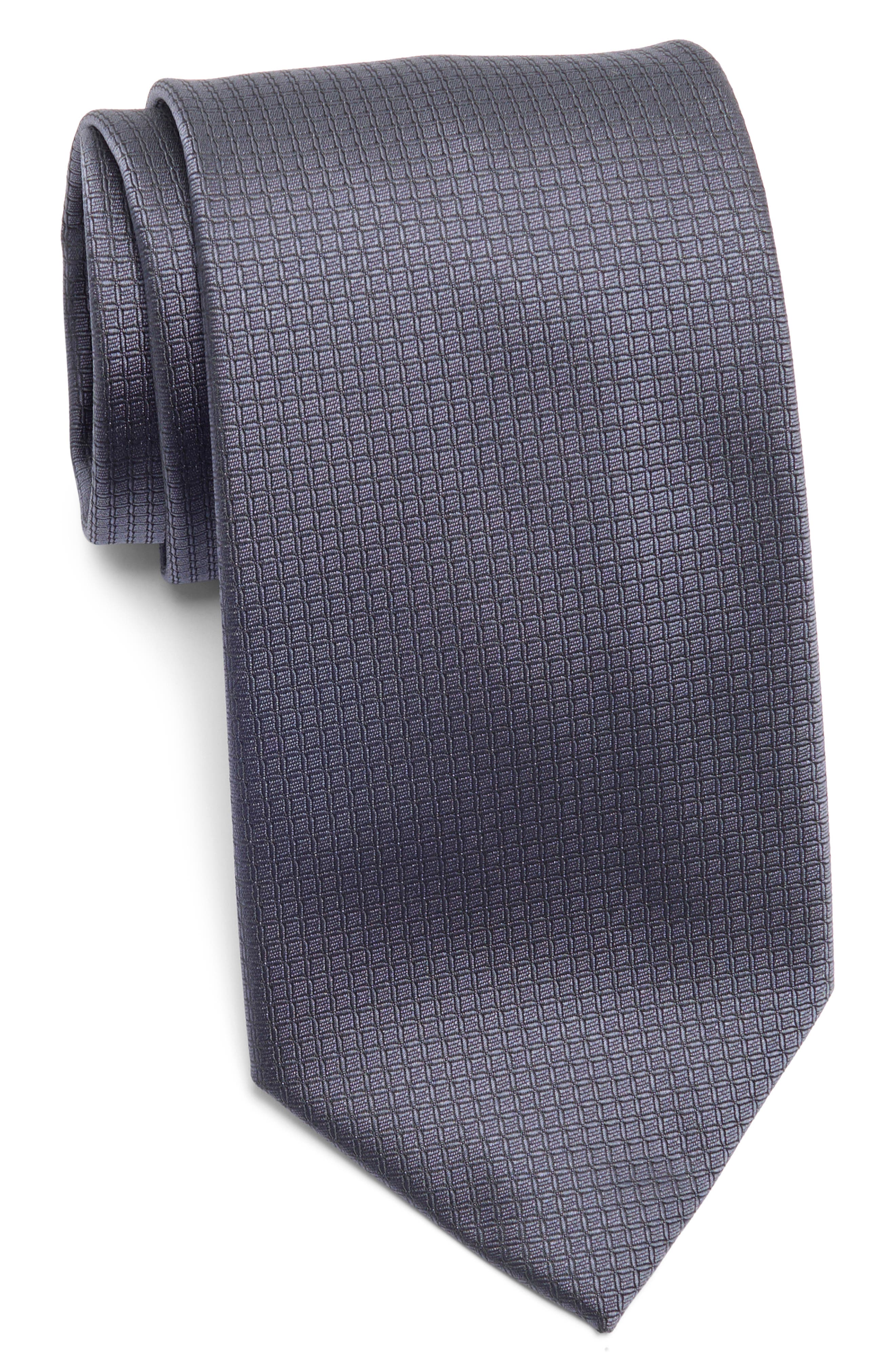 TOM BAINE Geo Jacquard Tie