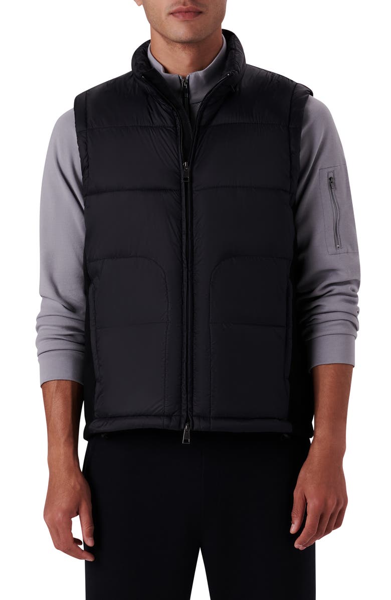 Bugatchi Quilted Vest, Main, color,