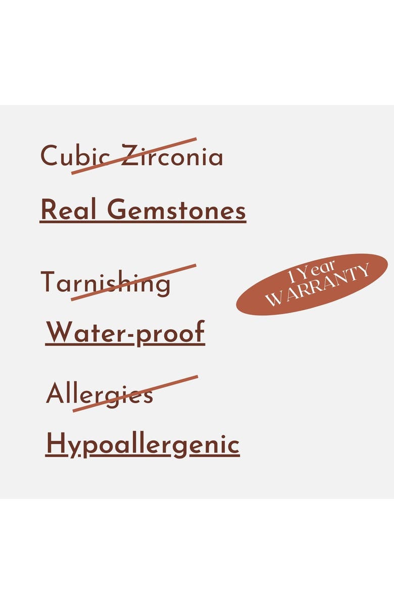 Little Sky Stone Seraphina Celeste Stud Earrings, Alternate, color, Tsavorite / Peridot