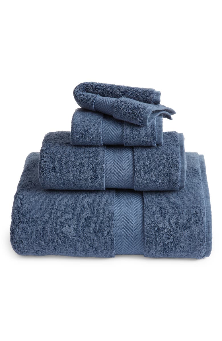 Nordstrom Hydrocotton Hand Towel, Alternate, color, Blue Vintage