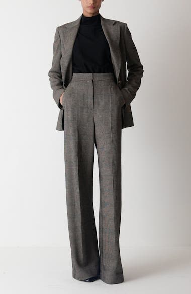 Max Mara Muschio Houndstooth Wool Blend Blazer | Nordstrom Max Mara Muschio Houndstooth Wool Blend Blazer | Nordstrom