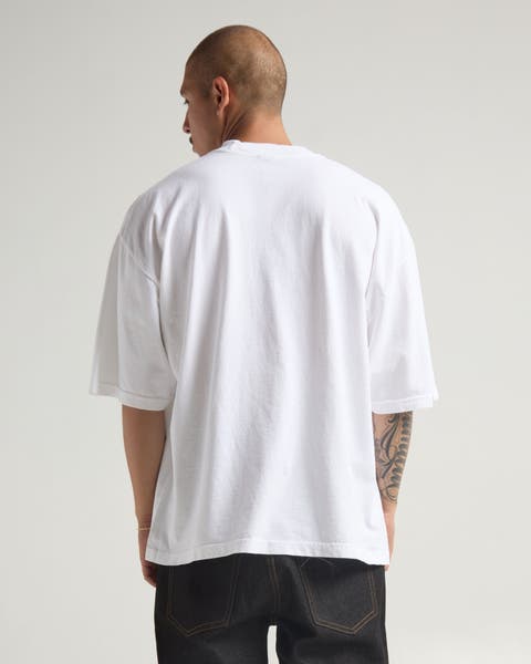 Garment Dye Drop Shoulder Oversize Tee