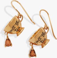 Alex and Ani 'Spill the Tea' Cup Drop Earrings
