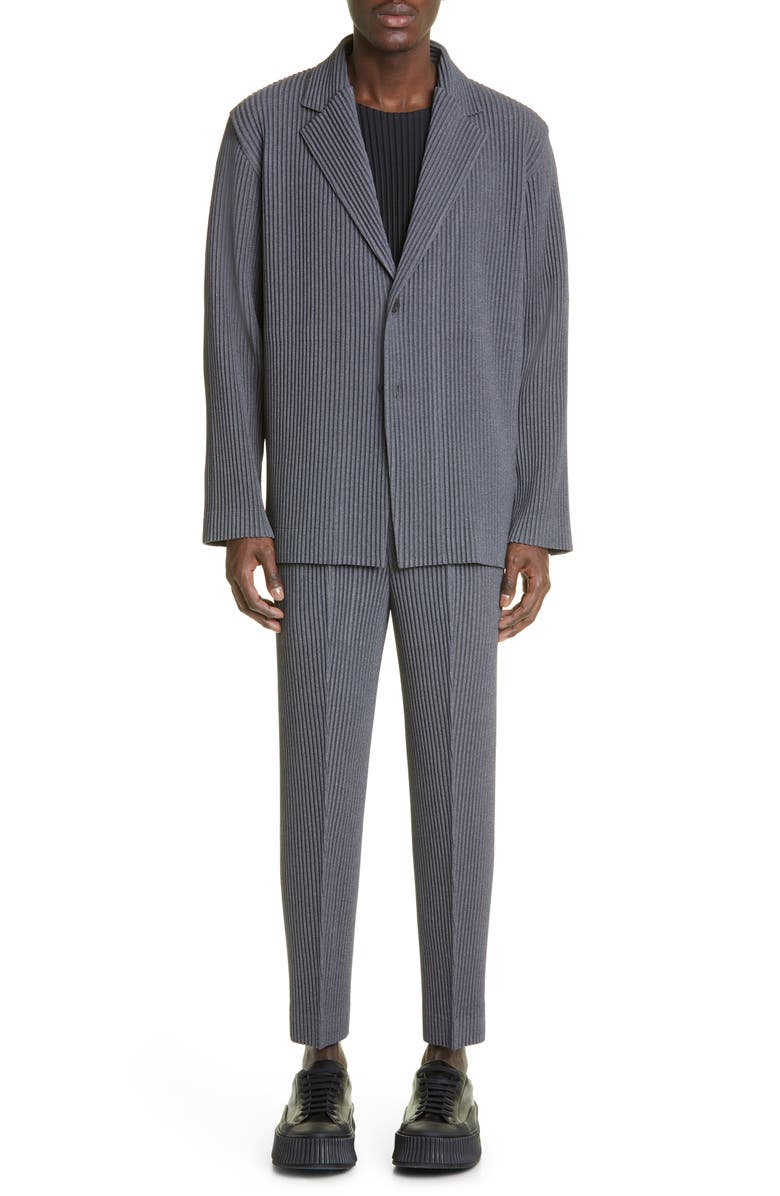 Homme Plissé Issey Miyake Pleated Sport Coat, Alternate, color, 