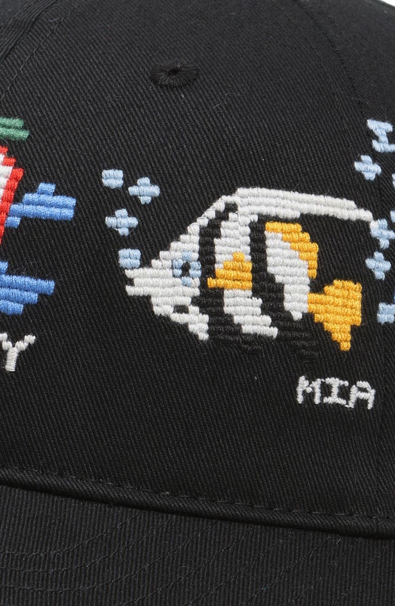 ICECREAM Apple of My Eye Dad Baseball Cap, Alternate, color, Black