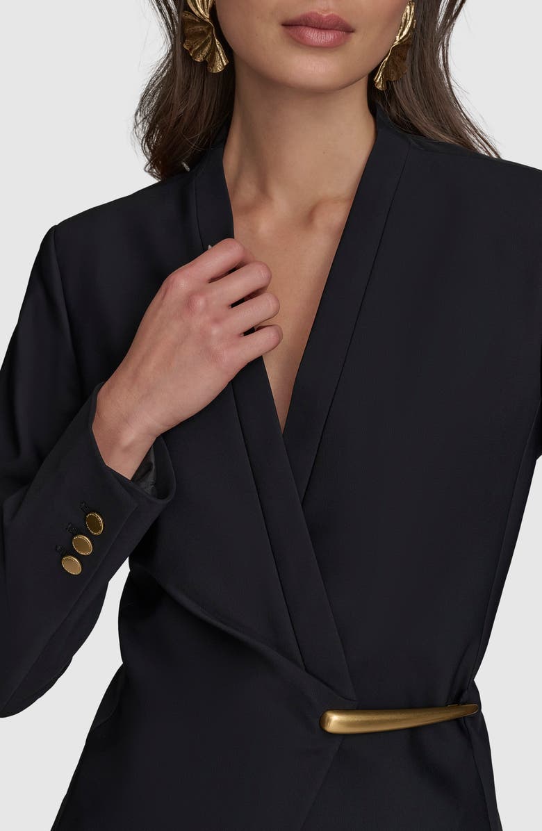 Donna Karan New York Wrap Blazer, Alternate, color, 