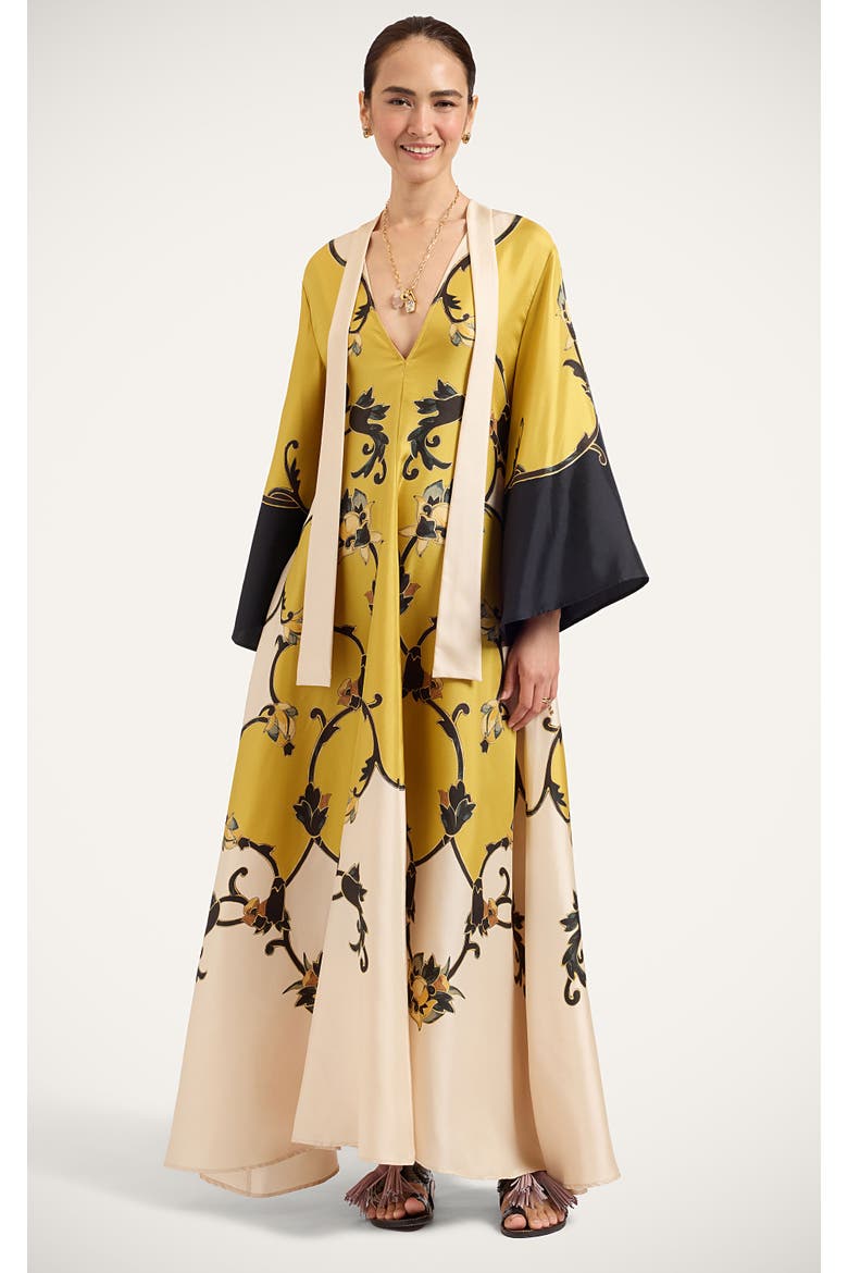 Magnifico Dress, Main, color, Buttercup Placée Gold