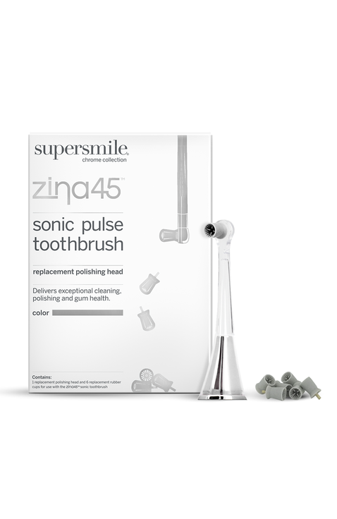 Zina45 Sonic Pulse Toothbrush Replacement Polishing Head