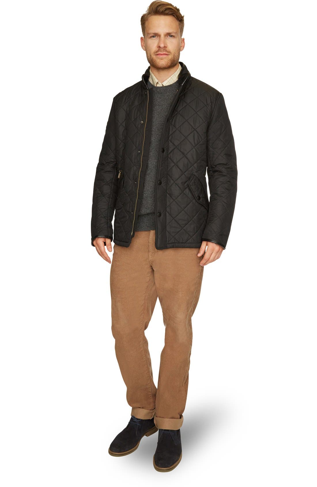 Мужские Barbour Powell Diamond Quilted Jacket — фото 7