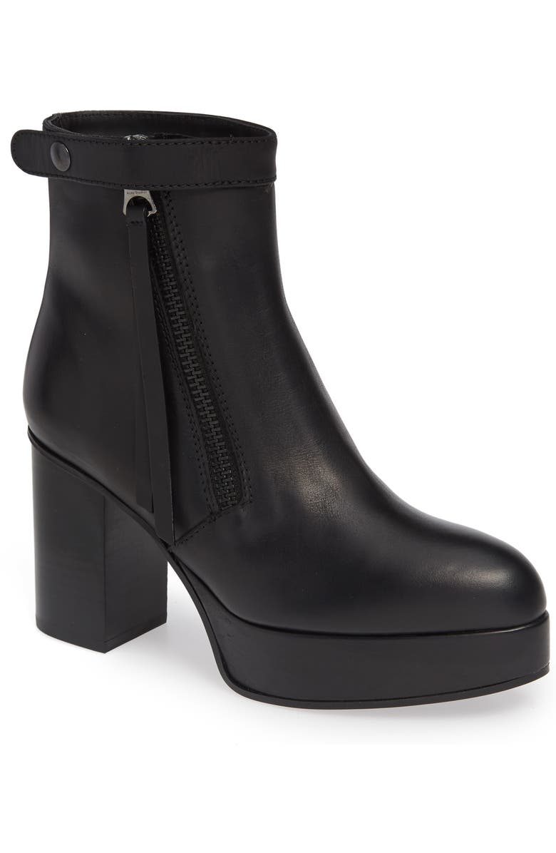 Acne Studios Platform Bootie, Main, color,