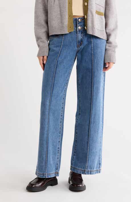 Hannalee Low Rise Wide Leg Jeans