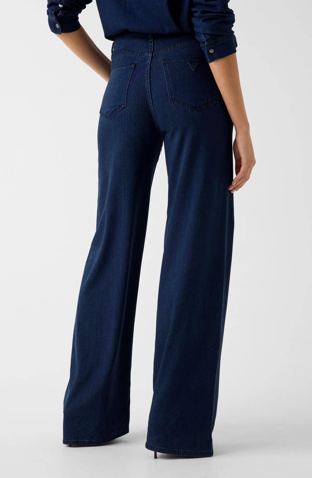 Blossom Drawstring Wide Leg Jeans - image 2
