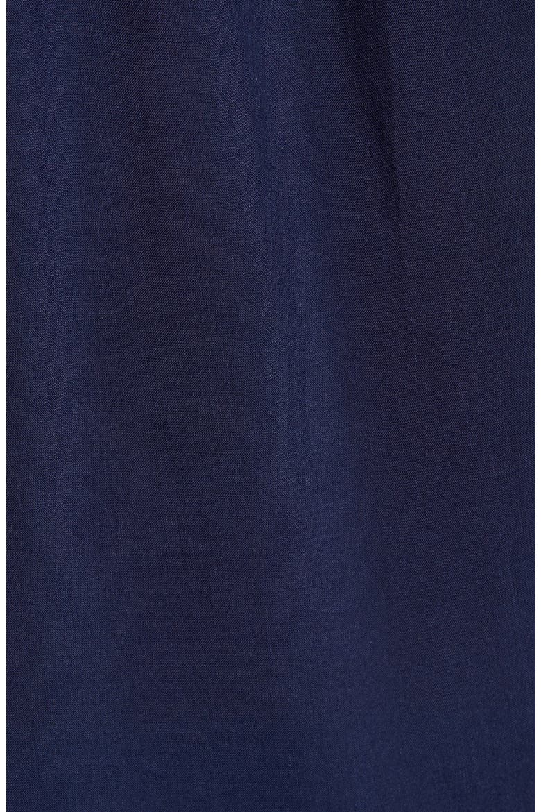 Split Neck Top, Alternate, color, NAVY PEACOAT