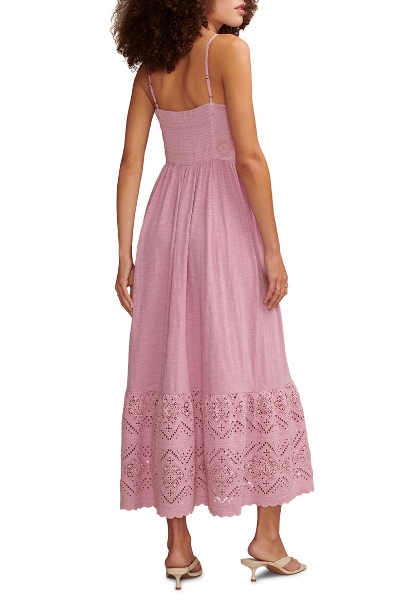 Cutwork Sundress, Alternate, color, SMOKEY GRAPE
