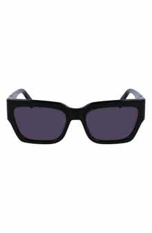 Longchamp 55mm Rectangular Sunglasses