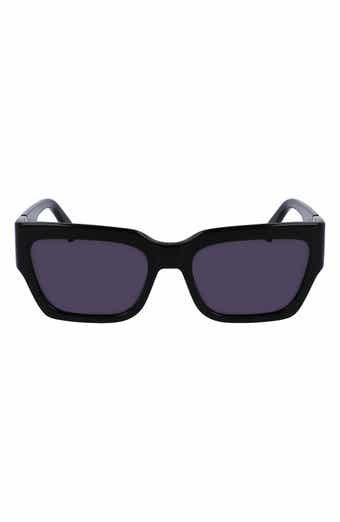 Longchamp 55mm Rectangular Sunglasses