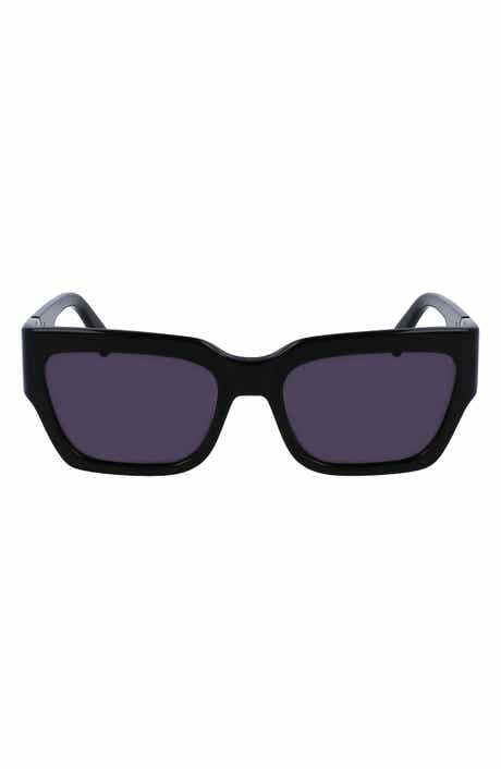 Longchamp 55mm Rectangular Sunglasses