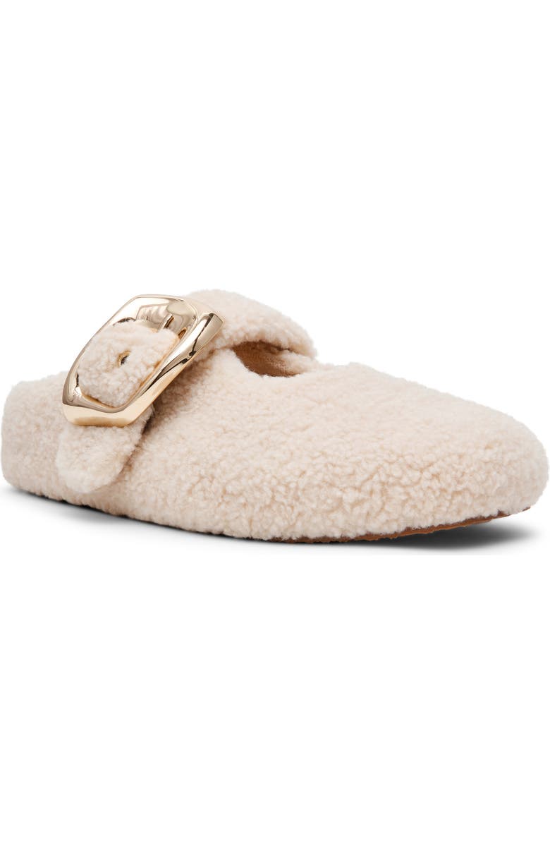 Steve Madden Cloudy Faux Shearling Mule, Main, color,