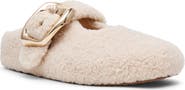 Steve Madden Cloudy Faux Shearling Mule
