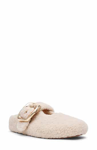 Cloudy Faux Shearling Mule