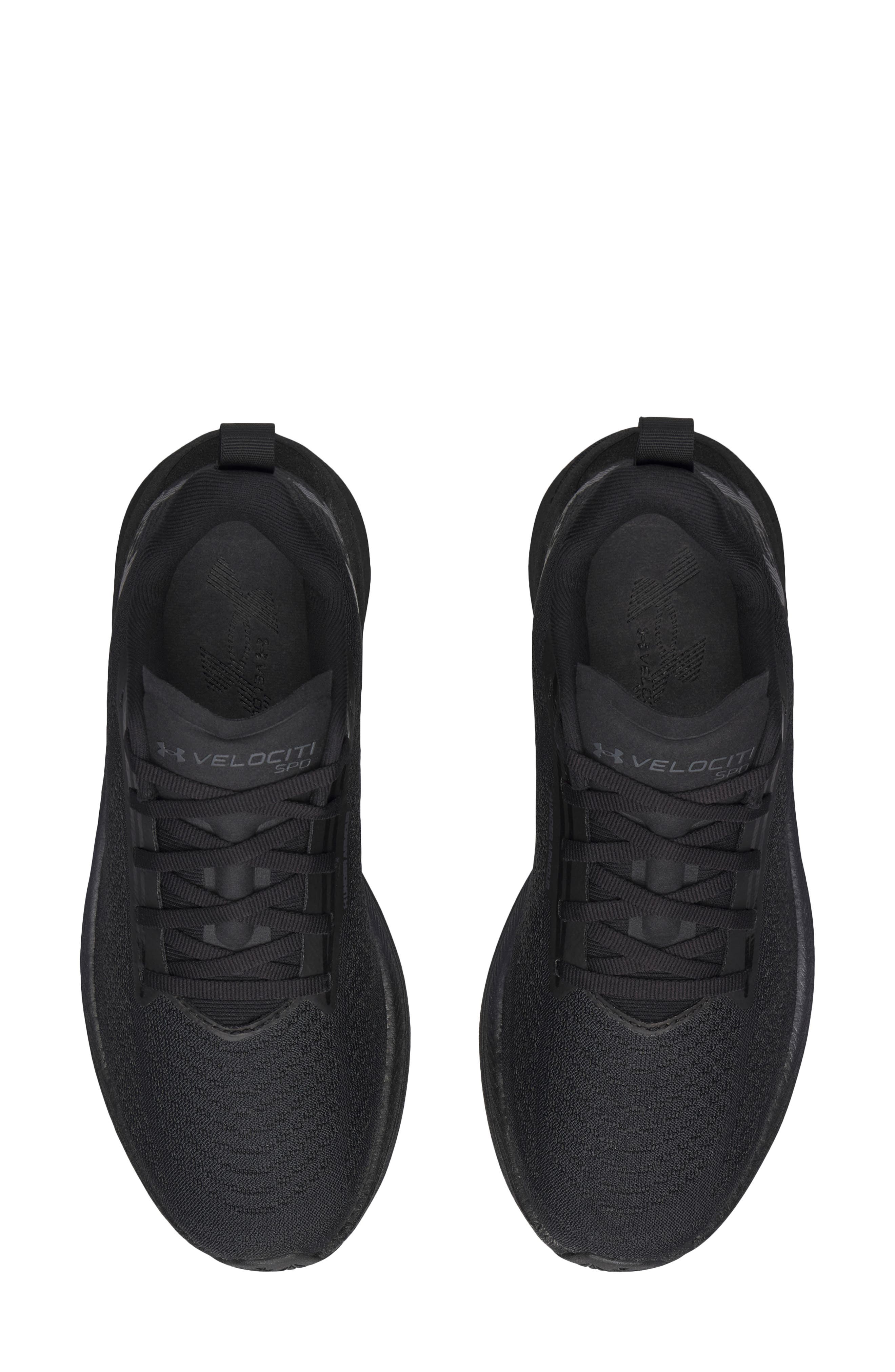 Under Armour UA Velociti SPD 5 Running Shoe, Alternate, color, Black / Anthracite