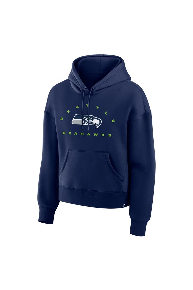 Women's Fanatics College Navy Seattle Seahawks Eligible Receiver Legacy Pullover Hoodie, Alternate, color, College Navy