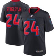 Nike Men's Nike Derek Stingley Jr. Navy Houston Texans 2nd Alternate Game Jersey