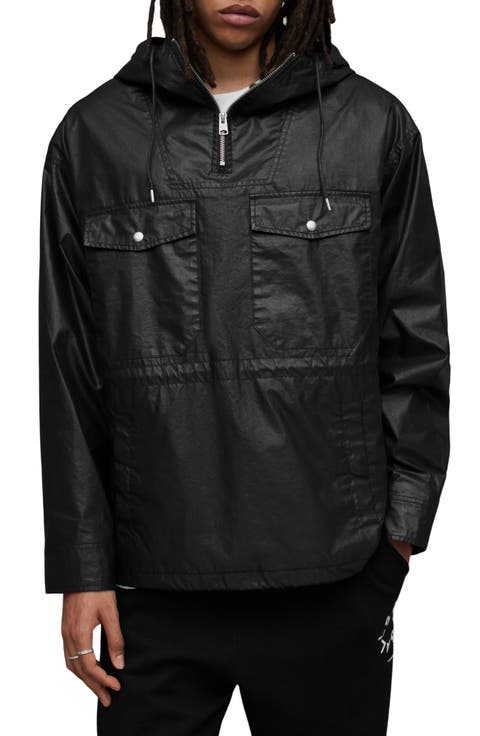 Segmore Hooded Cotton Blend Anorak