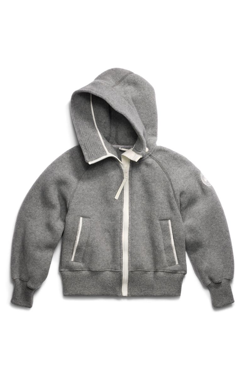 Canada Goose Chilliwack Kind Fleece Bomber, Alternate, color, Greige