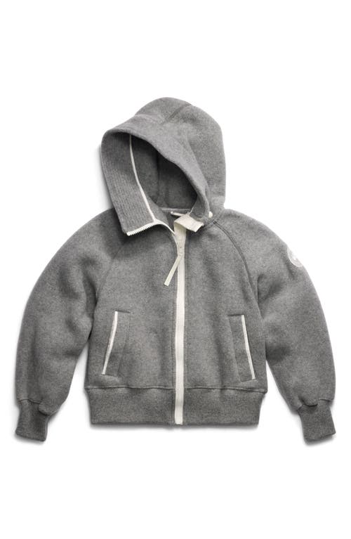 Canada Goose Chilliwack Kind Fleece Bomber In Gray