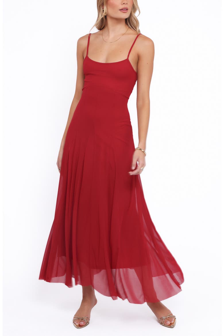 Robbie Maxi Dress, Main, color, RED