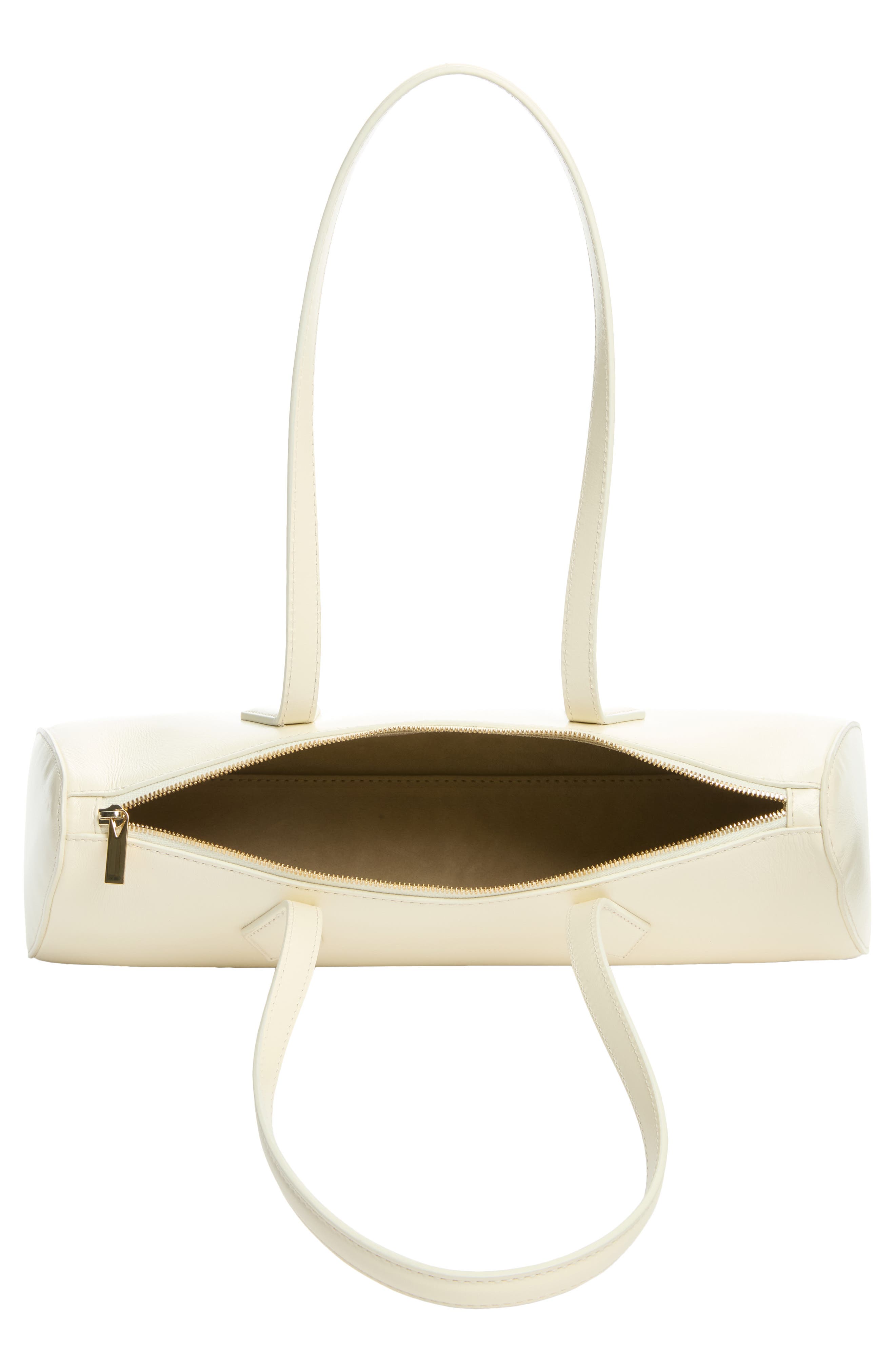 Sofia East West Leather Shoulder Bag, Alternate, color, MACADAMIA LEATHER
