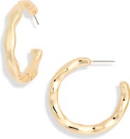 NORDSTROM RACK Organic Hoop Earrings