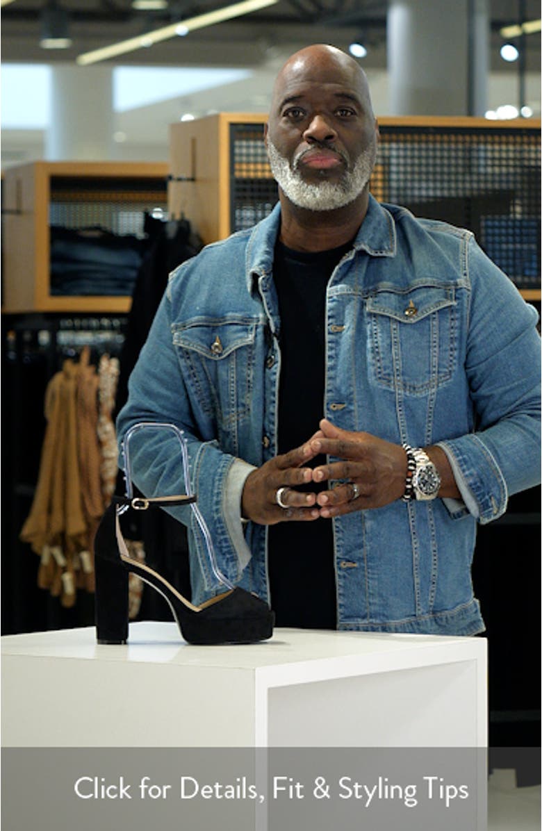 Sabrina Platform Ankle Strap Sandal, sales video thumbnail