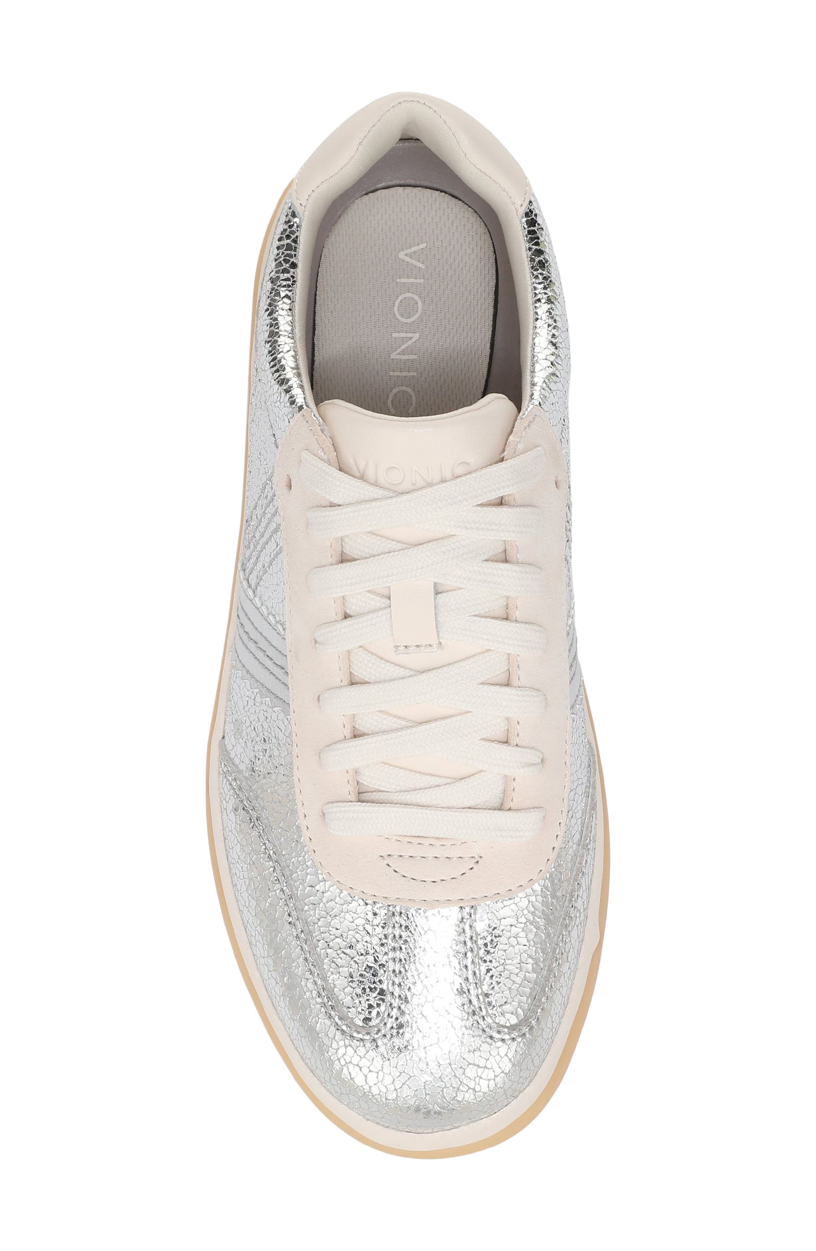 City Walk Platform Sneaker, Alternate, color, SILVER