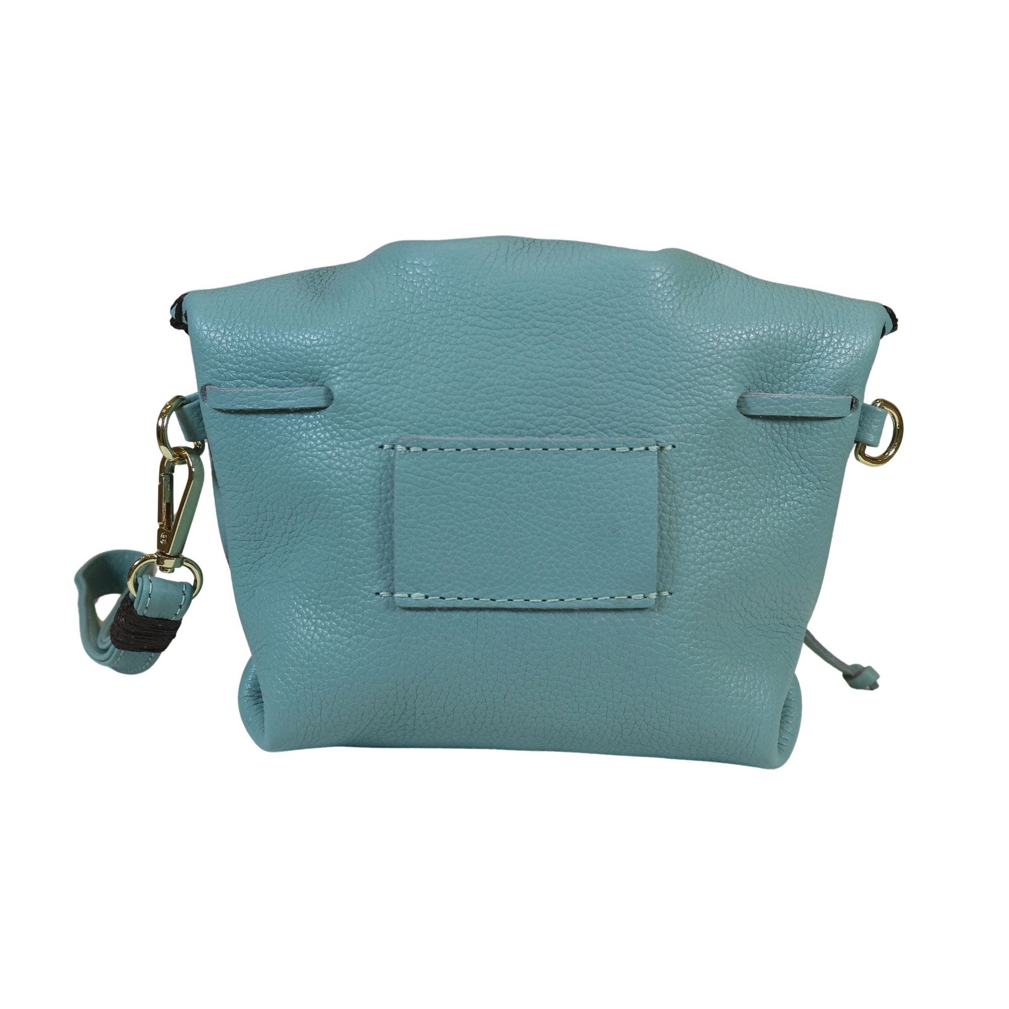 Mini Butterfly Leather Bag, Alternate, color, Teal