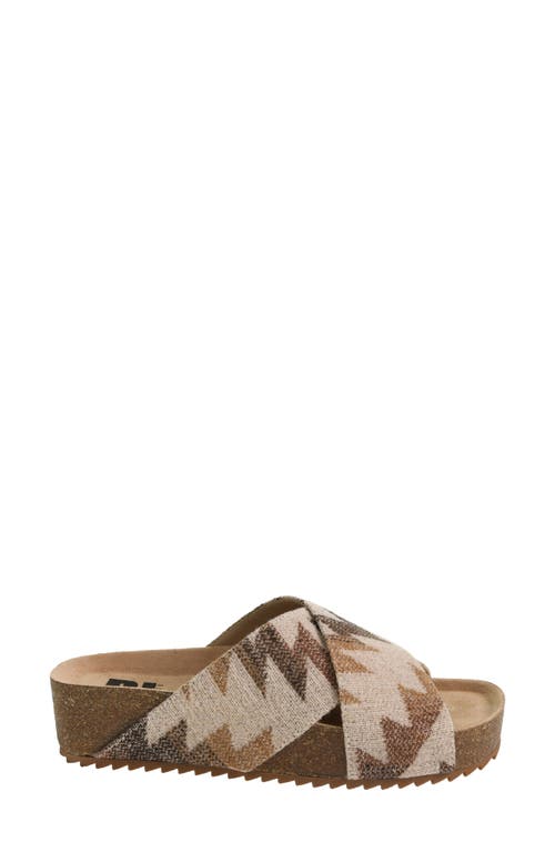 Dirty Laundry Mullberry Platform Sandal In Brown