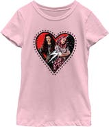Descendants: The Rise of Red Girl's Descendants The Rise of Red Bridget and Daughter Photo Heart Graphic T-Shirt