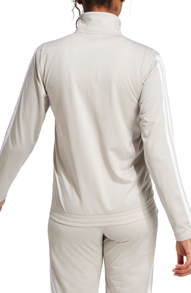 adidas 3-Stripes Tricot Jacket, Alternate, color, Wonalu/ White