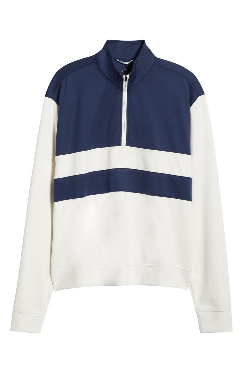 Swannies Leigh Colorblock Quarter Zip Pullover, Alternate, color,