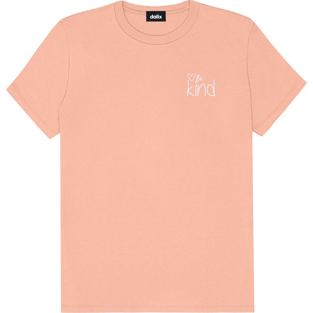 DALIX DALIX BE KIND WOMENS RELAXED TEE