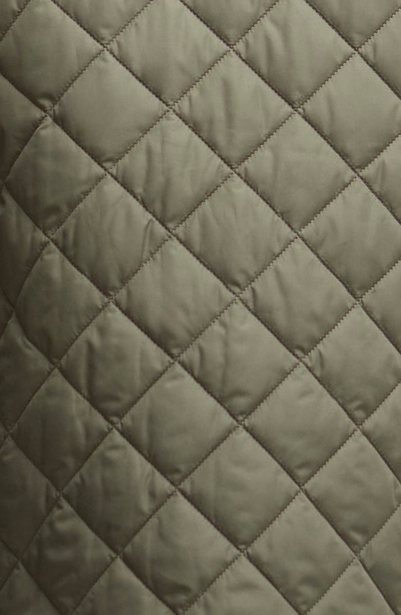 Barbour New Lowerdale Diamond Quilted Vest, Alternate, color, Dusty Olive