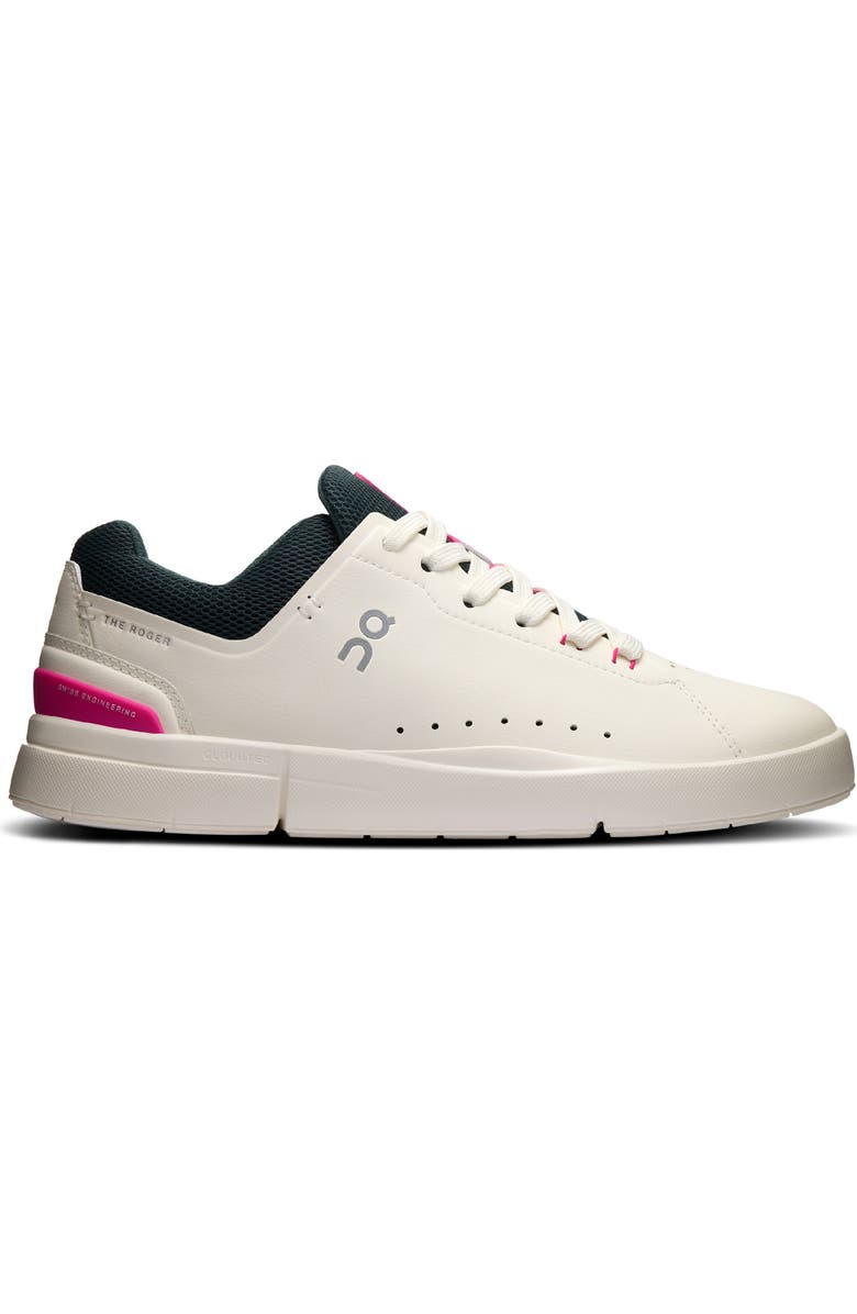 On THE ROGER Advantage Tennis Sneaker, Alternate, color, White/ Heron