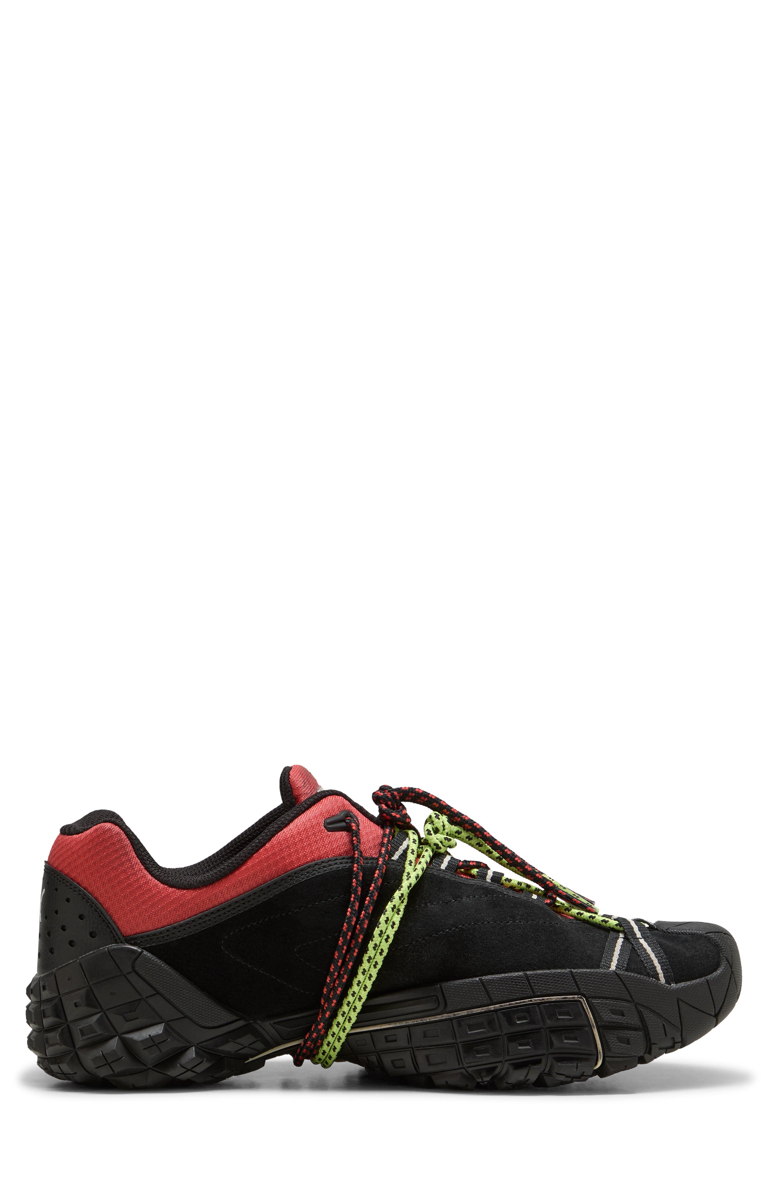 Straycat Sneaker, Alternate, color, PUMA BLACK/ FORMULA RED