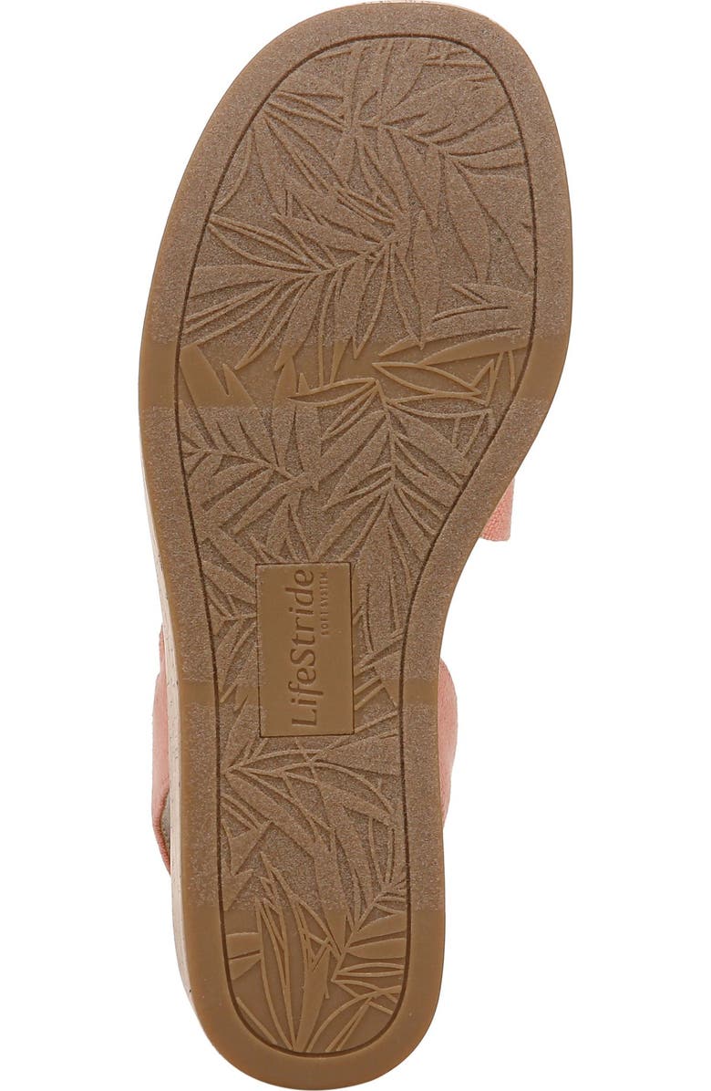 LifeStride Odette Sandal, Alternate, color, Coral Pink